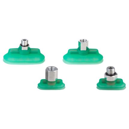 Bellows suction pads (oval) for Packaging - 1,5 folds Series VPOL
