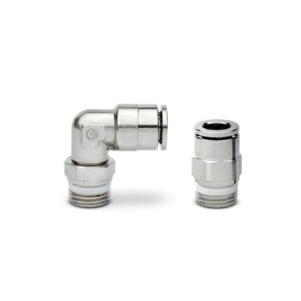 Brass super-rapid fittings for plastic tubes Series 6000