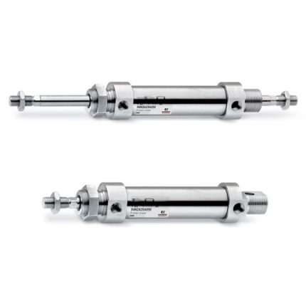 Stainless steel mini-cylinders Series 94 and 95
