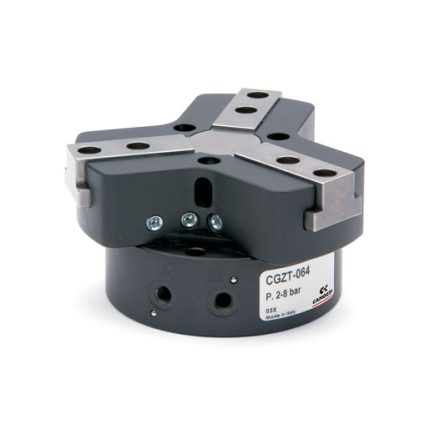 Three-jaw grippers with T-guide Series CGZT