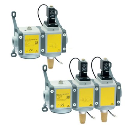 3/2-way quick exhaust safety valves with soft start valve Series MX SAFEMAX