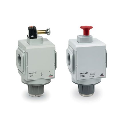 Lockable isolation 3/2-way valves Series MX