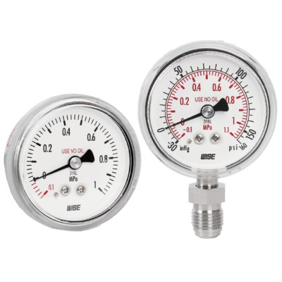 P820 Series (316L type double melt)_Ultra high purity pressure gauge (EP grade)