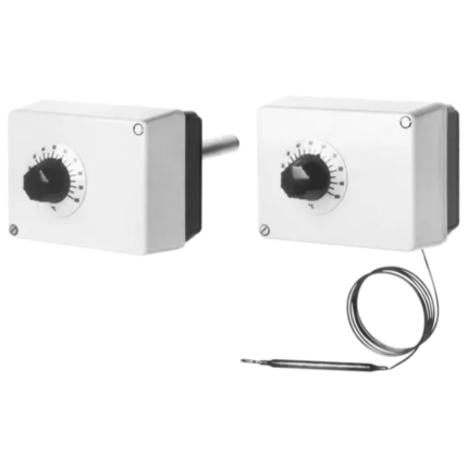 Surface-mounted thermostats