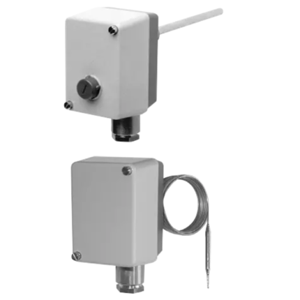 Surface-mounted thermostats