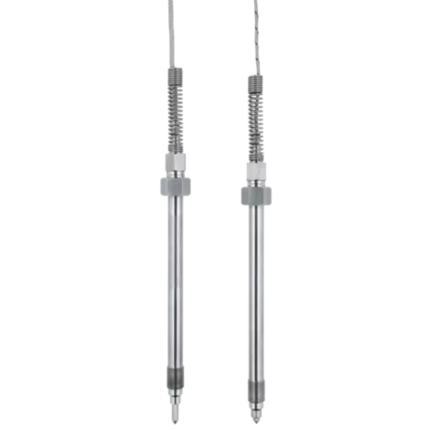 Screw-in melt RTD temperature probe