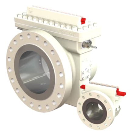 Single chamber orifice fitting FPD201