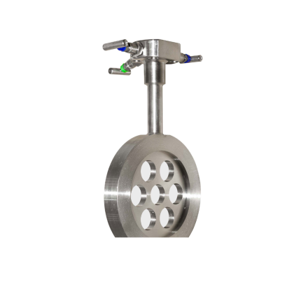 Orifice carrier assembly with integral manifold FPD175